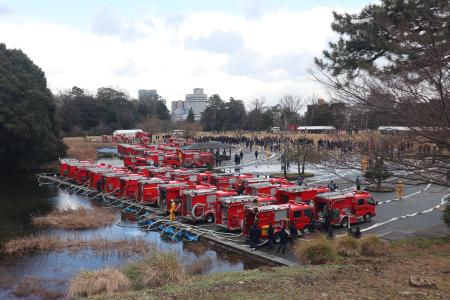 金沢市消防出初式