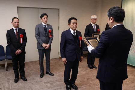 金沢市匠の技職人表彰式