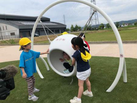 金沢城北市民運動公園遊具広場がオープンしました