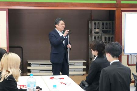 金沢まちづくり学生会議出発式