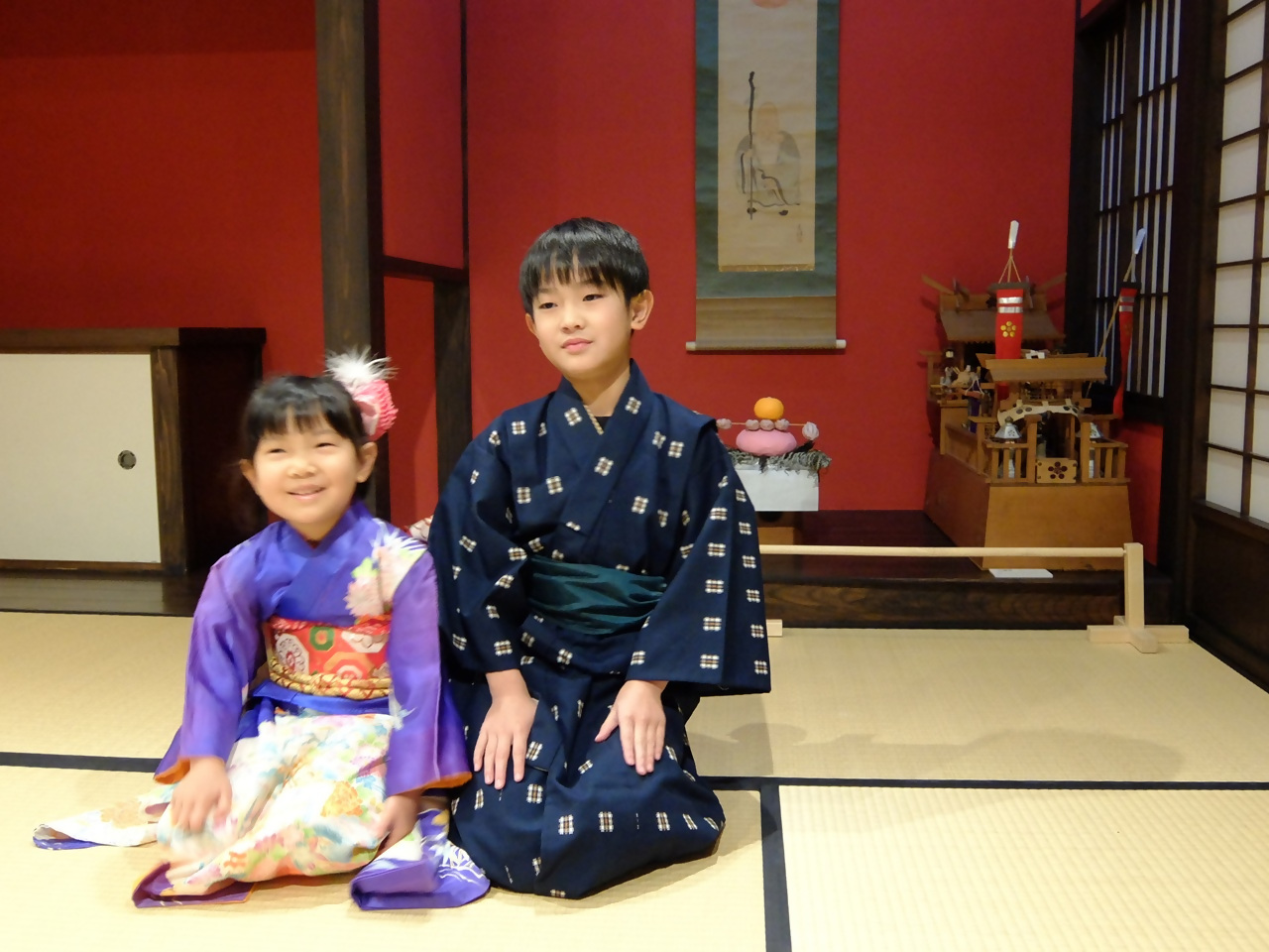 （イメージ）着物で記念撮影～冬編～