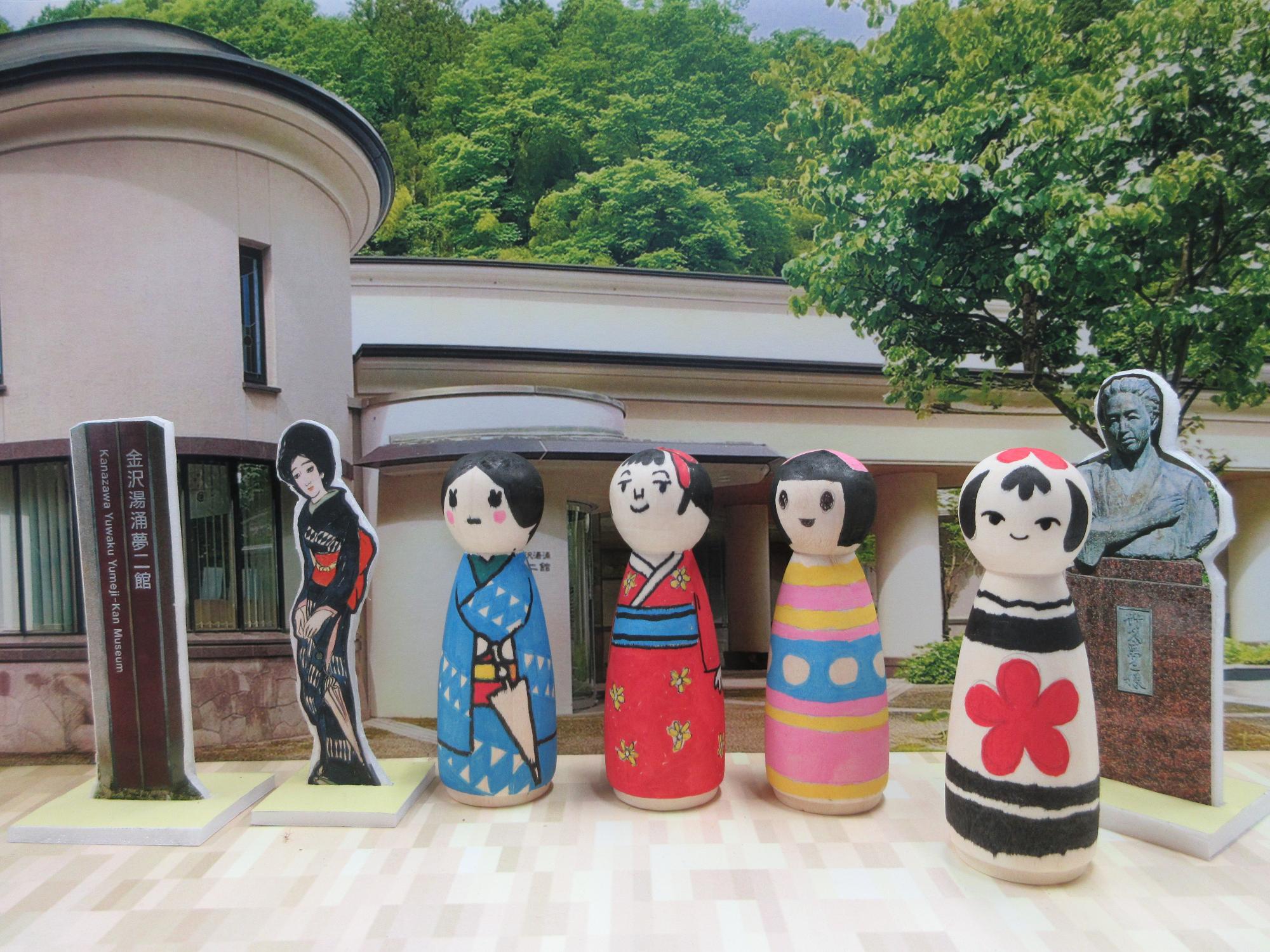 （イメージ）夏休み子ども博物館セミナー「ミニこけしの絵付け」
