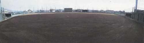 野球場グラウンドの全体の写真