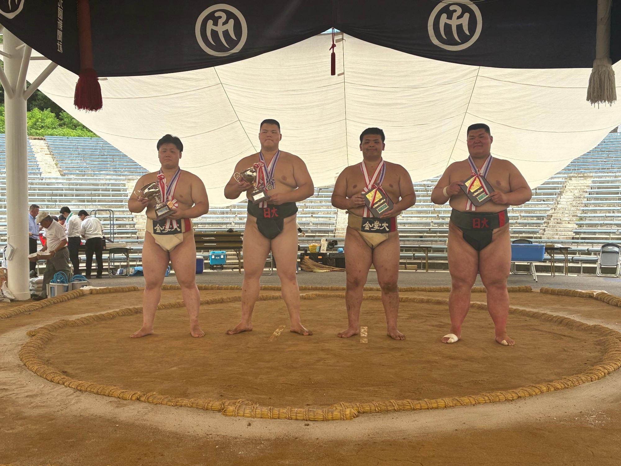 大学相撲2025  個人