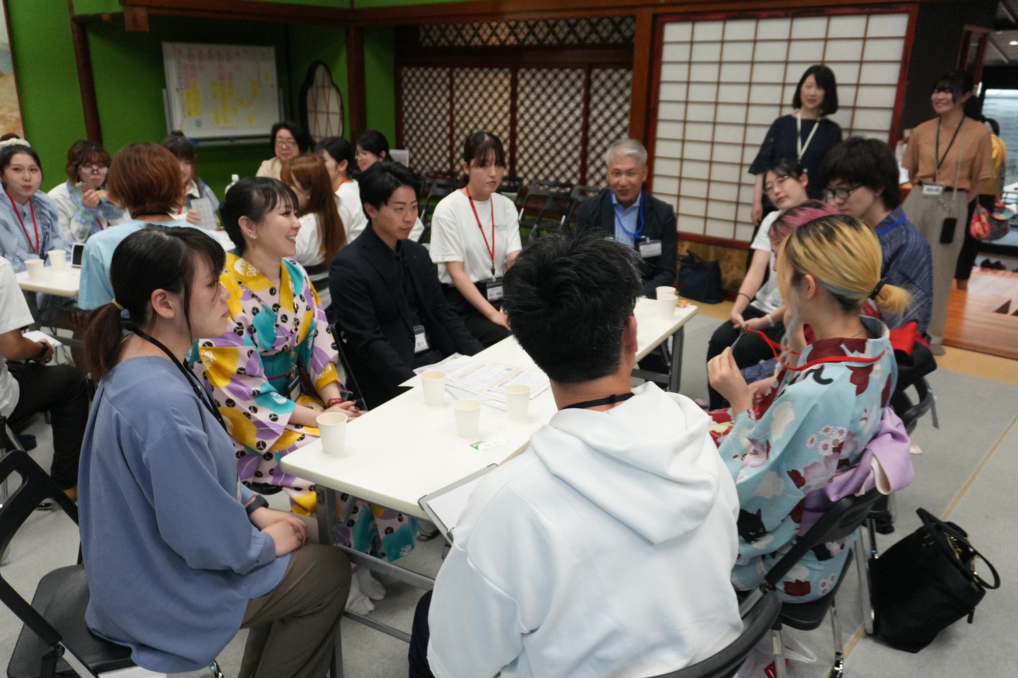 交流会写真
