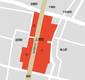 上堤町街区マップ