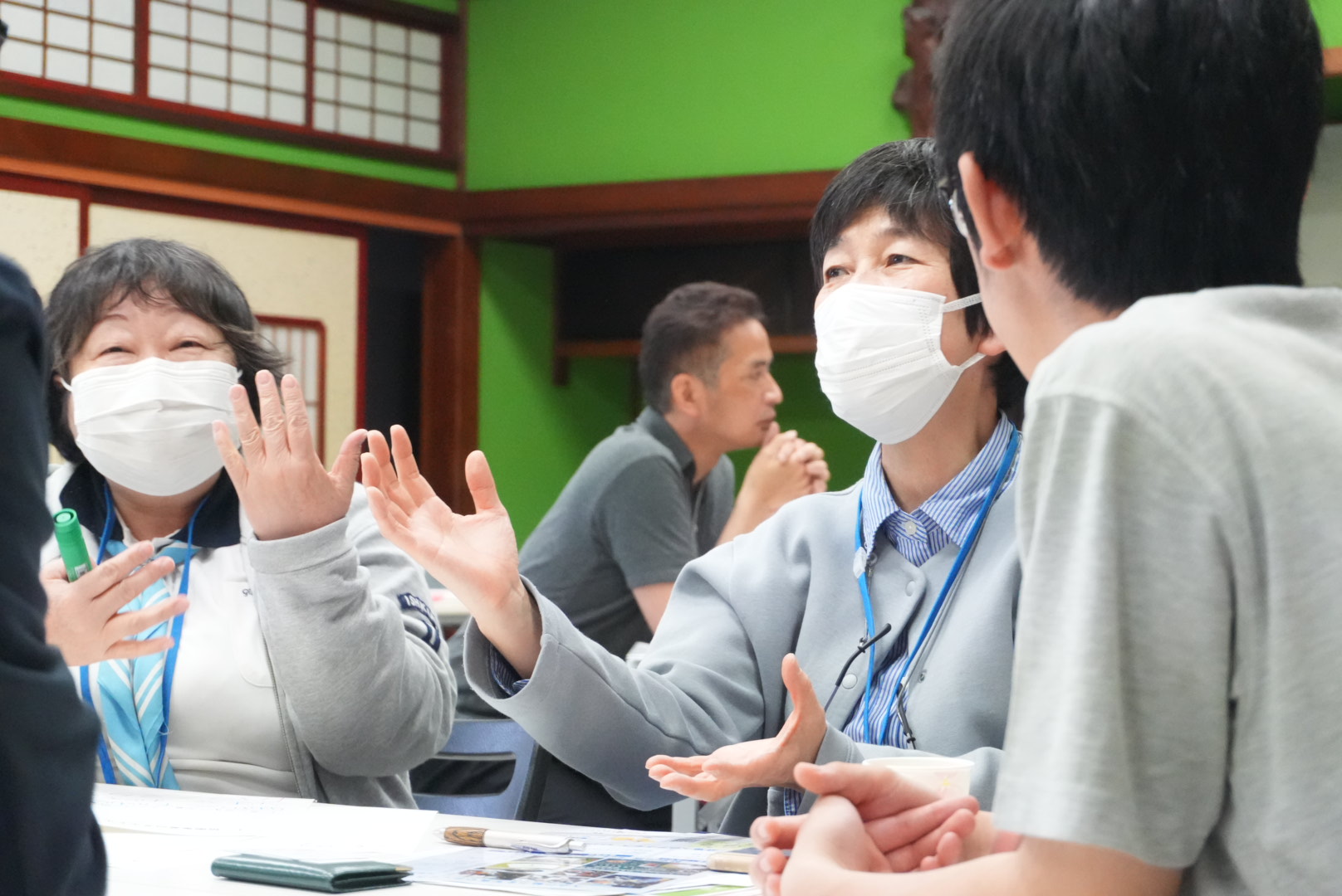 交流会写真