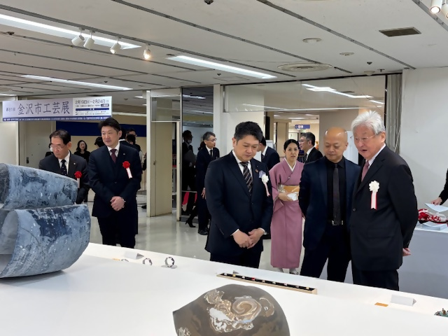 第81回金沢市工芸展開場式