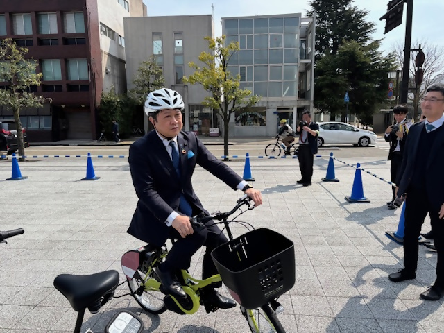 ふらっとバス・まちのり・金沢ショッピングバスのリニューアルお披露目会