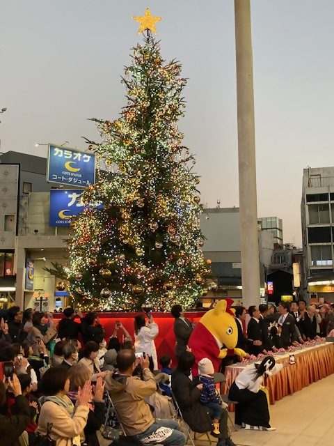 片町クリスマスツリーイルミネーション