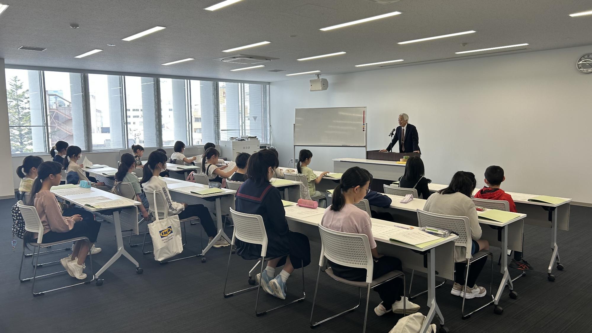 金沢・茶道子ども塾開講式