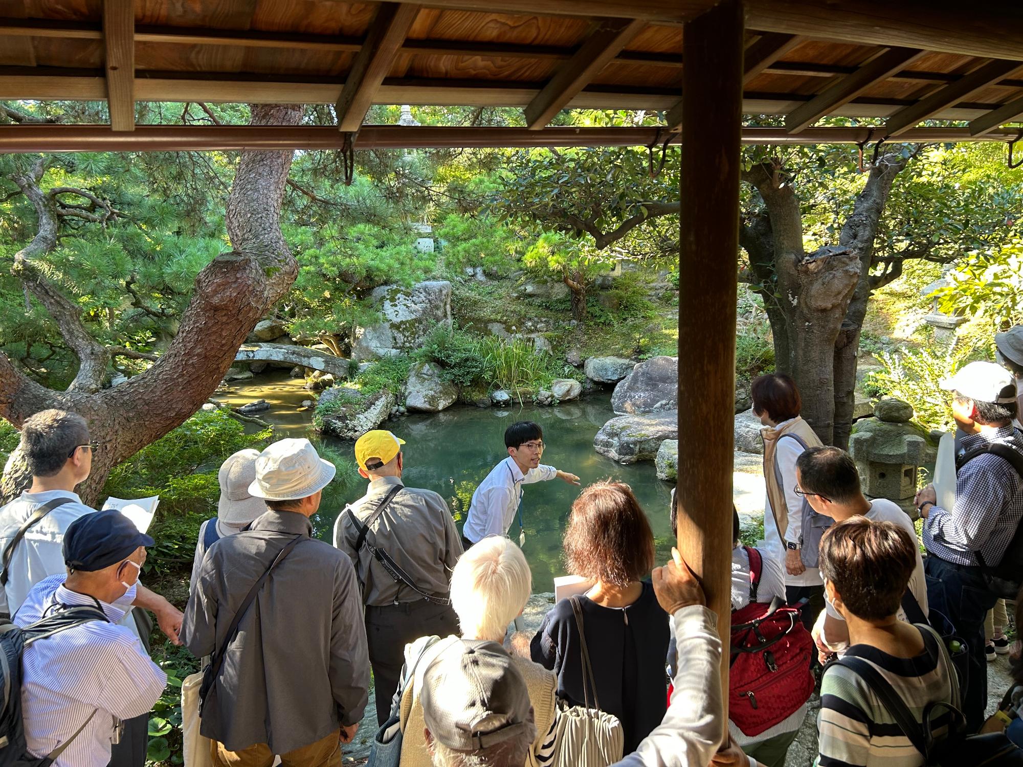 西氏庭園見学会