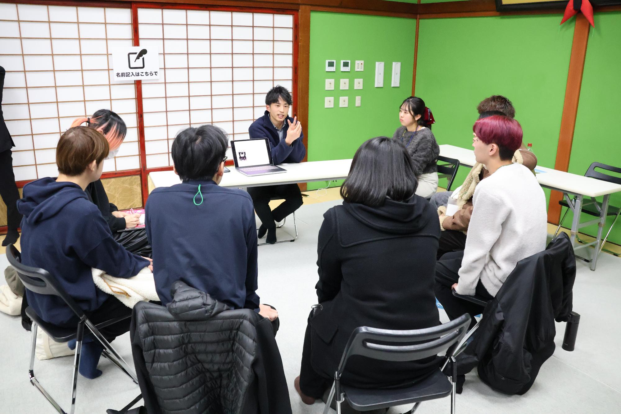 ブース交流会の写真