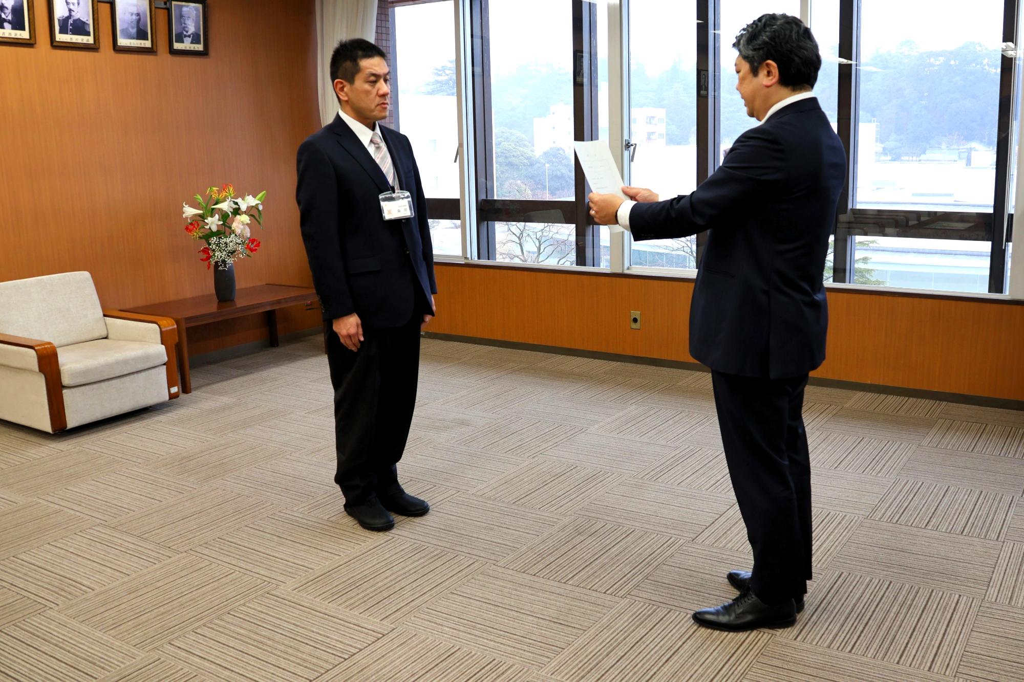 復旧・復興支援技術職員の派遣受入  横須賀市からの支援技術職員（12～1月）