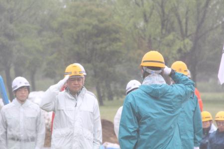 金沢市水防訓練