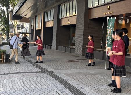 ごみ不法投棄撲滅街頭キャンペーン