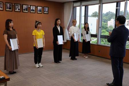 金沢市子育て広報アンバサダー任命式