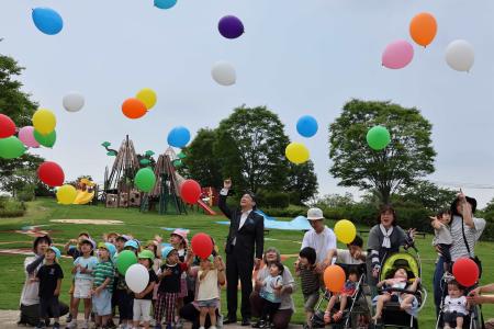 戸室スポーツ広場（遊びの広場）プレオープンイベント