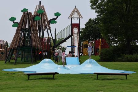 戸室スポーツ広場（遊びの広場）プレオープンイベント