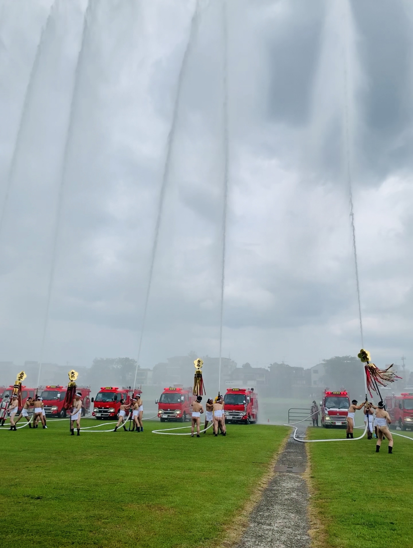 金沢市消防団連合検閲