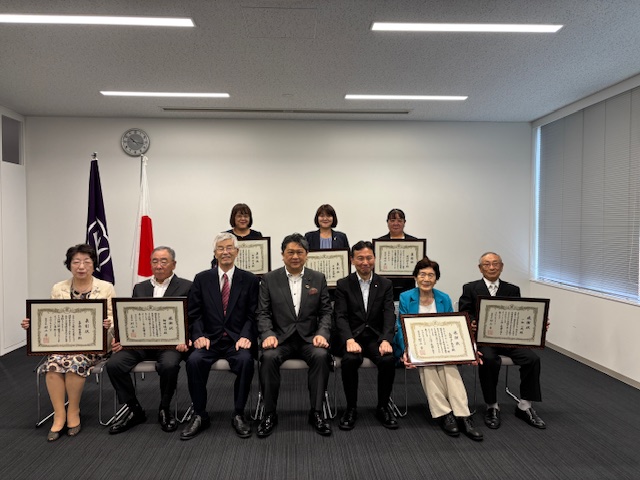 金沢市放課後児童クラブ協議会表彰式