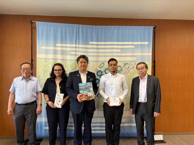 ナンシーから派遣された2名の研修生が来訪