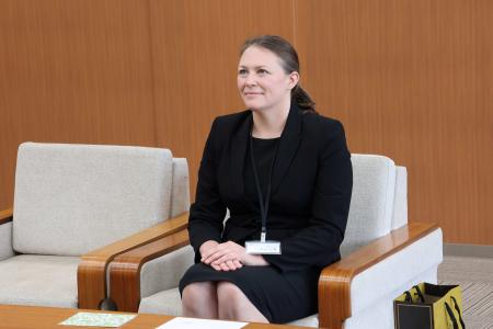 新たに国際交流員が着任しました