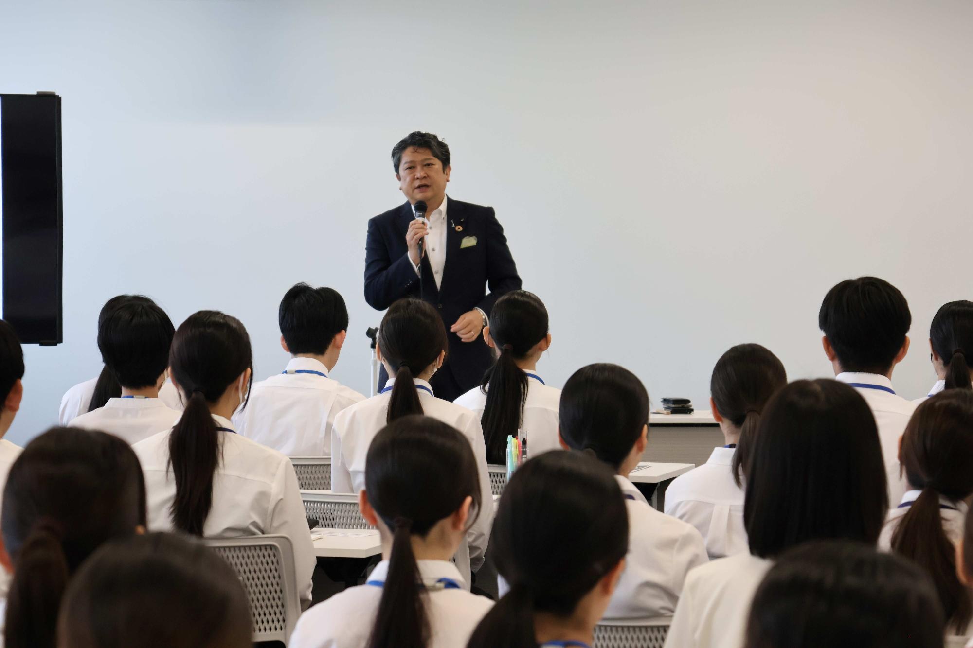 【市長との交流会】