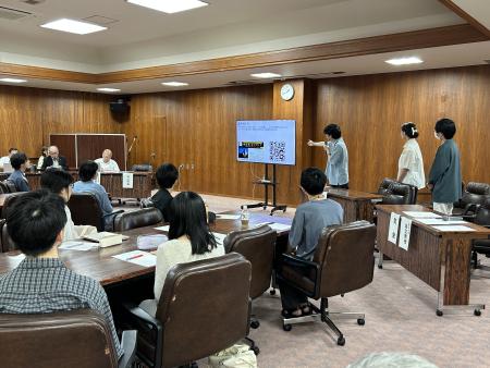 山城マイスター養成講座の報告会を開催しました