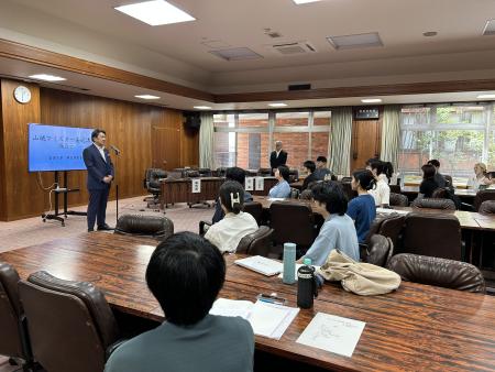 山城マイスター養成講座の報告会を開催しました