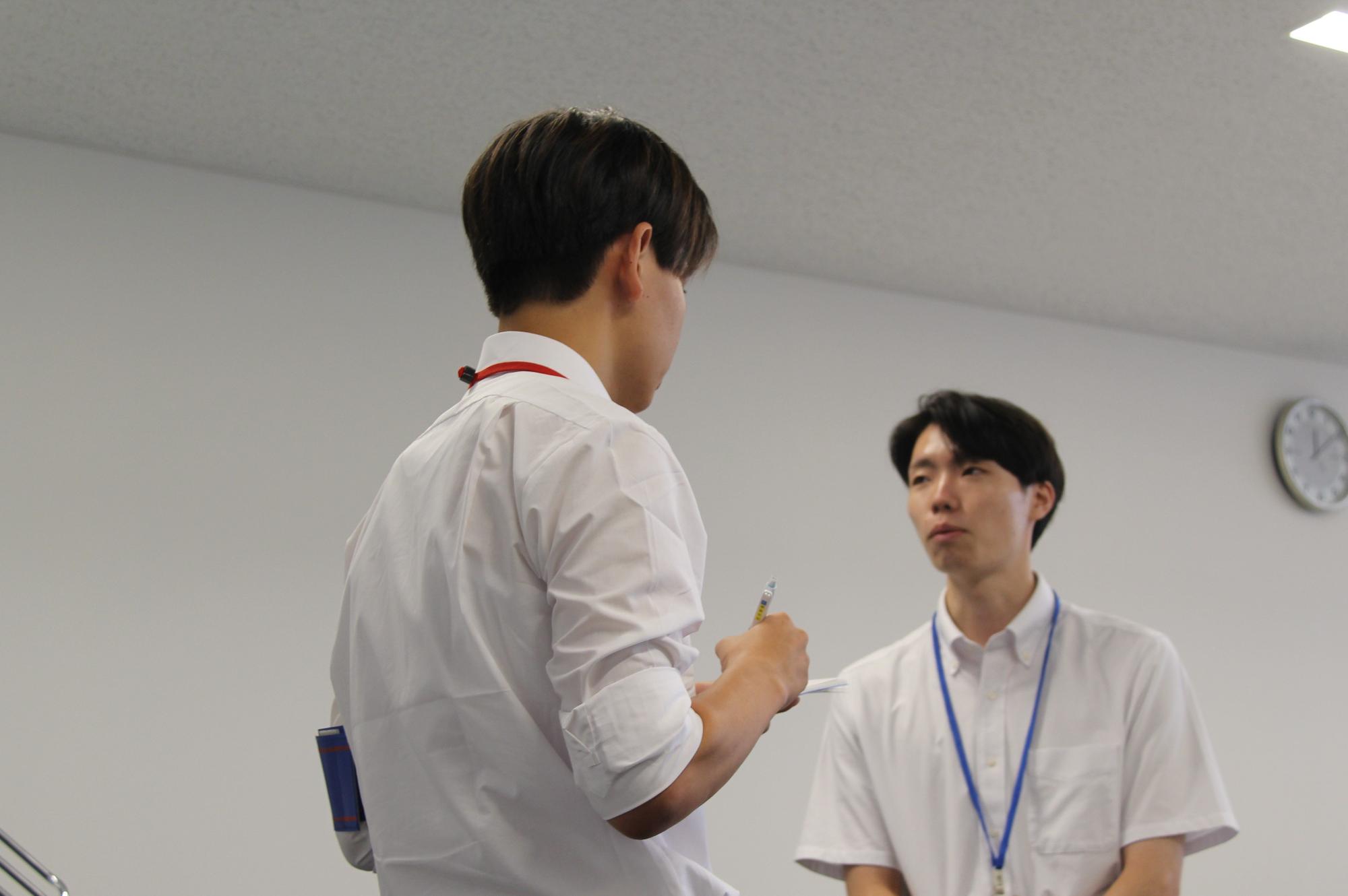 インターン参加者へのインタビュー