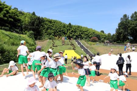 内川スポーツ広場「遊びの広場」が完成しました