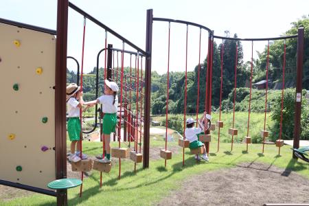 内川スポーツ広場「遊びの広場」が完成しました