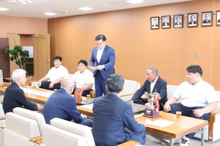 金沢市立工業高等学校の相撲部の選手が日本代表に選出されました