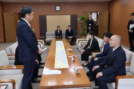 技能五輪全国大会出場選手激励会