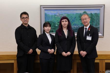 フランス・ナンシー市との留学生相互派遣交流