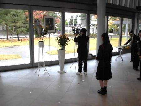 高峰譲吉博士生誕172年記念献花祭