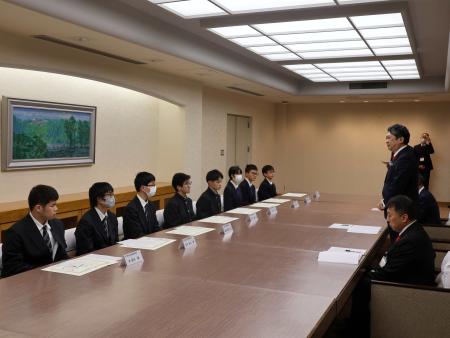 高校生技能士表彰式（前期）