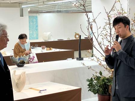 金沢市工芸展が始まりました