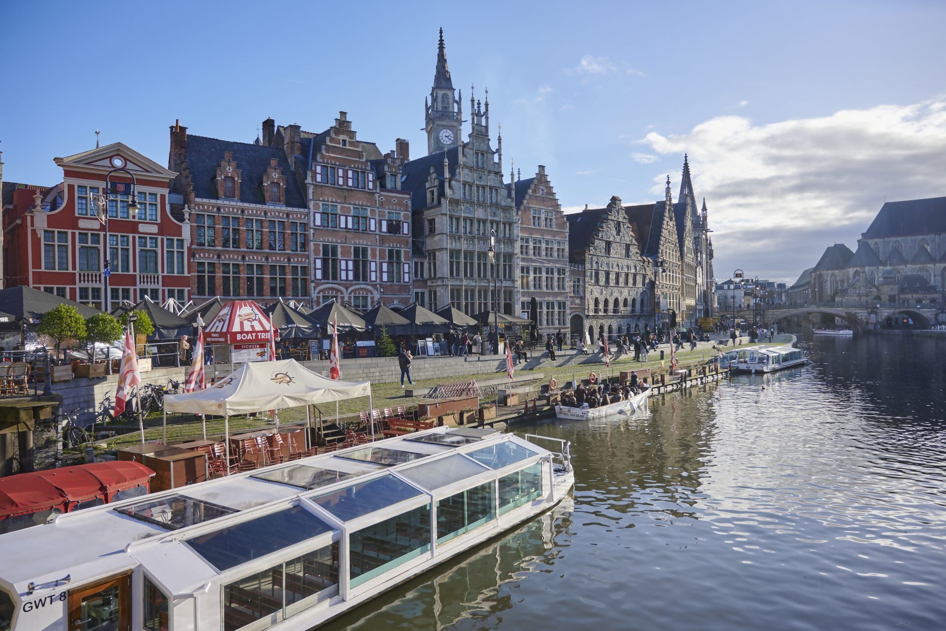 ゲント市のまちなみ