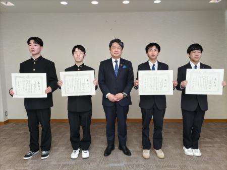 金沢市高校生技能士表彰式