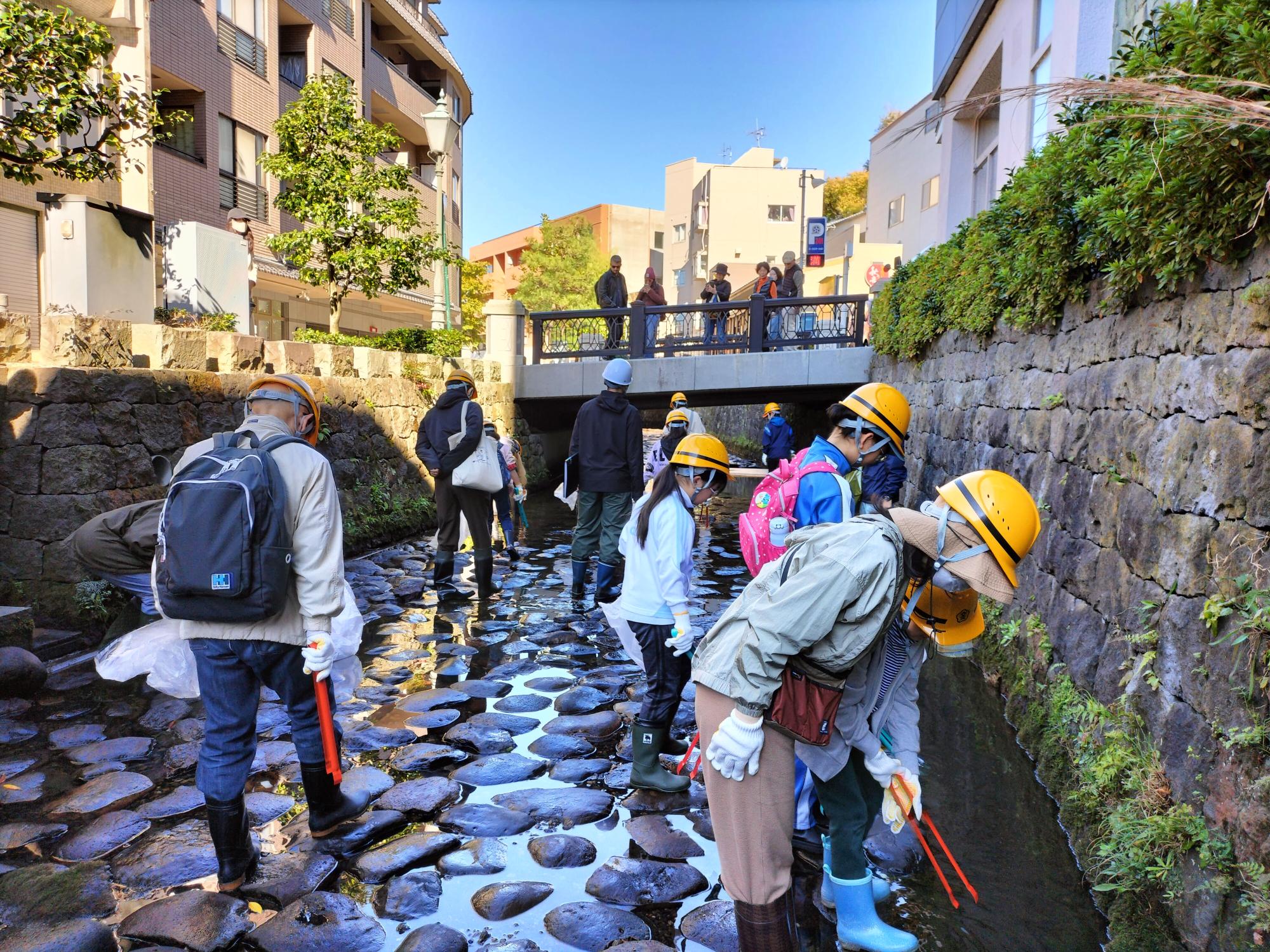 鞍月用水エコ探検ツアー