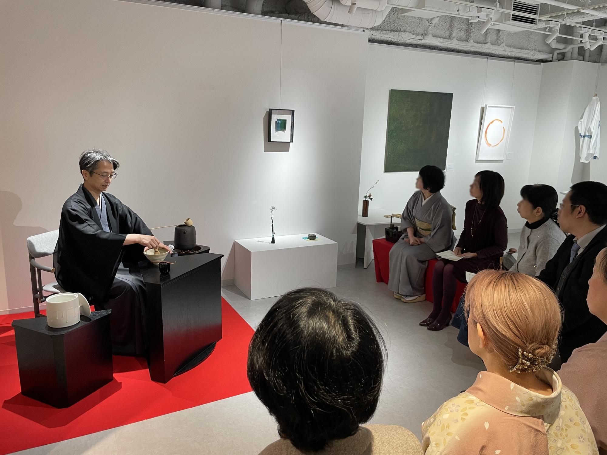 「KOGEI Art Gallery銀座の金沢」1周年記念茶会
