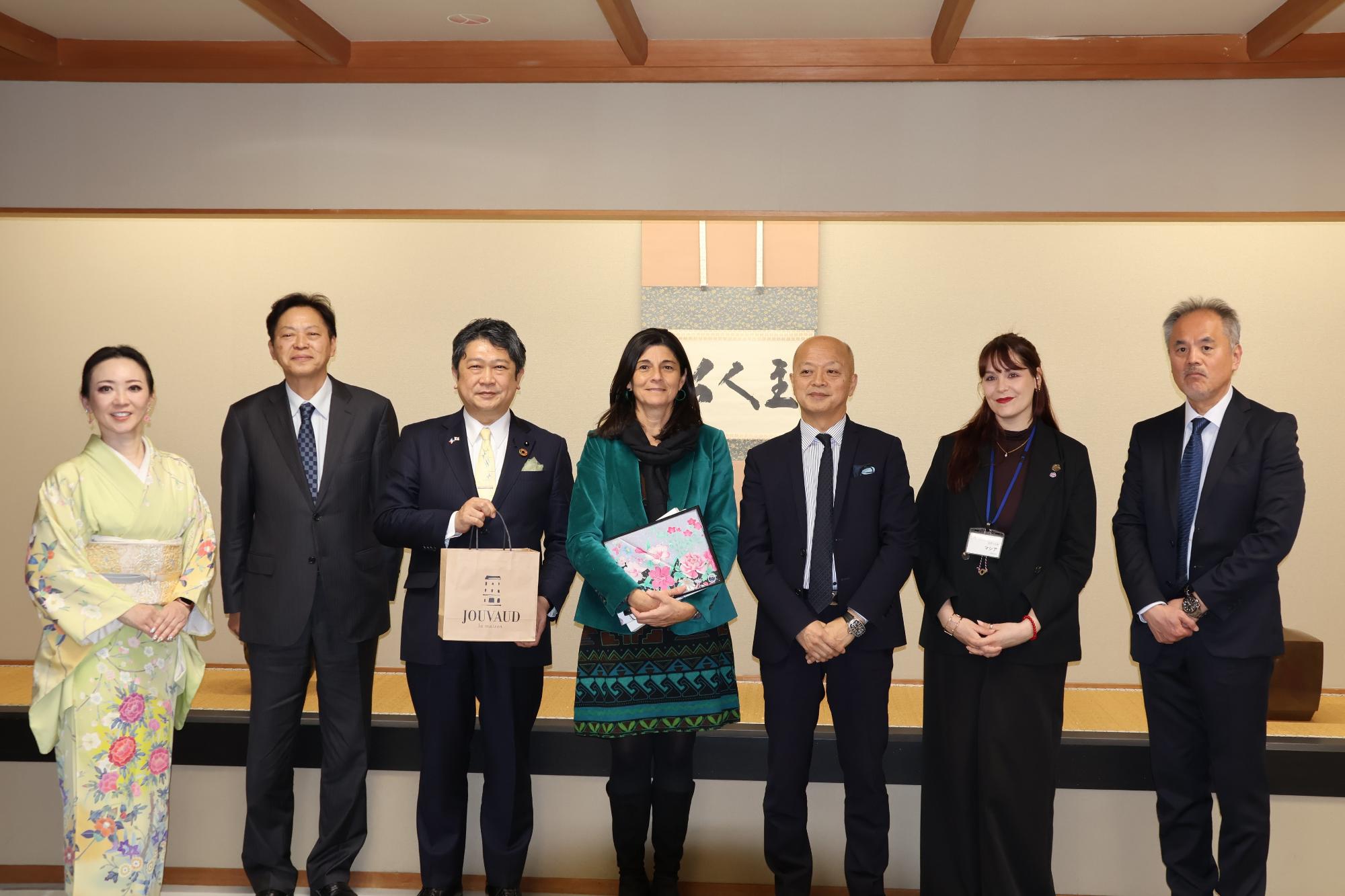 在京都フランス総領事の表敬訪問