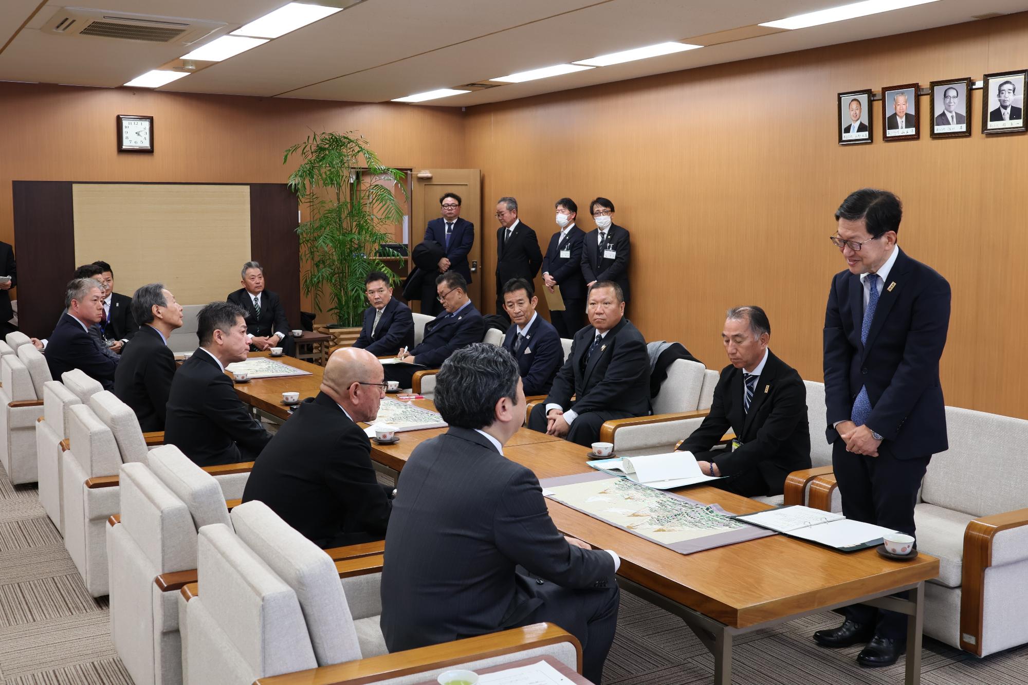 高知県知事、JAグループ高知による表敬訪問