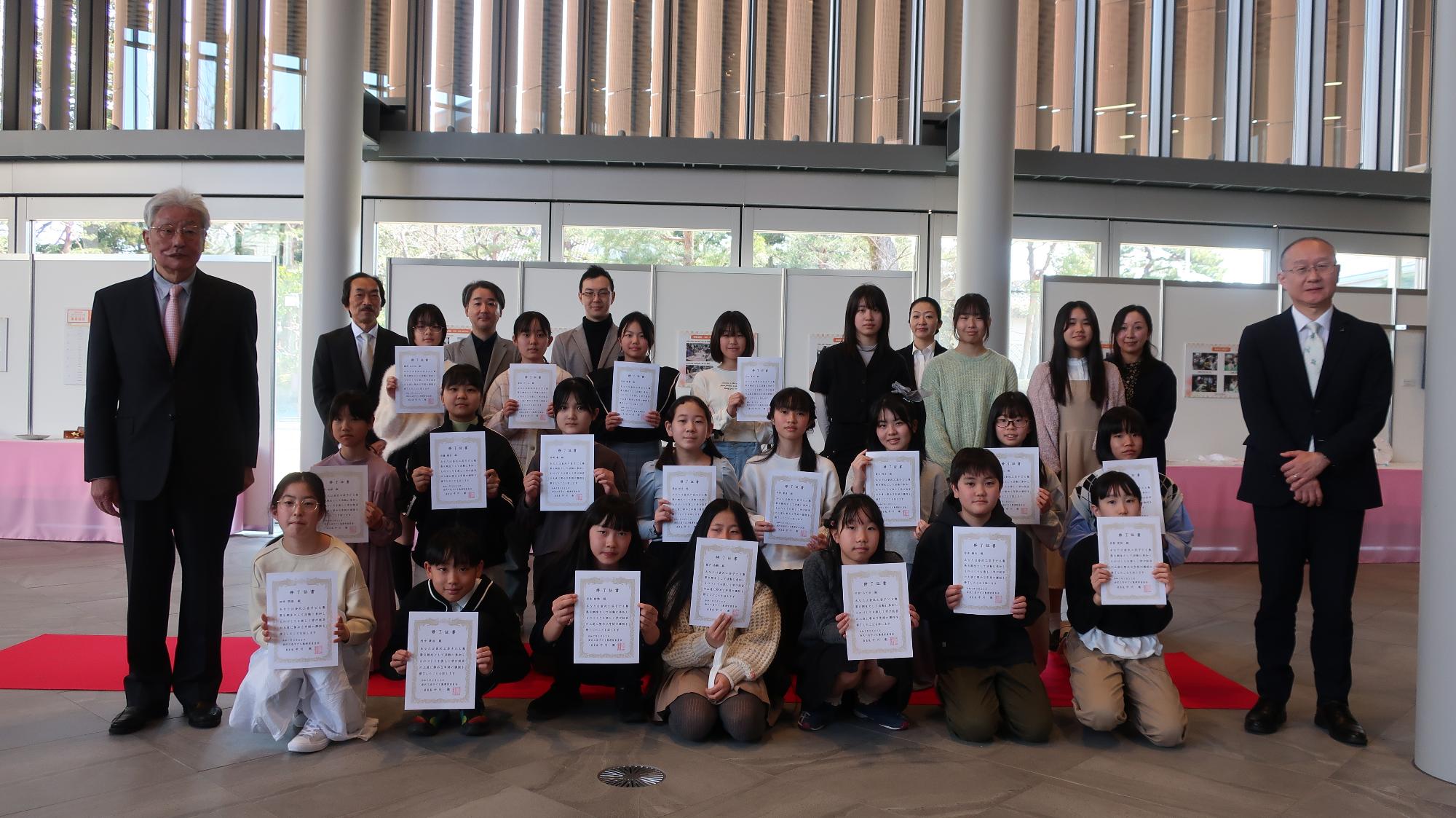 金沢工芸子ども塾第8期修了式及び修了作品展