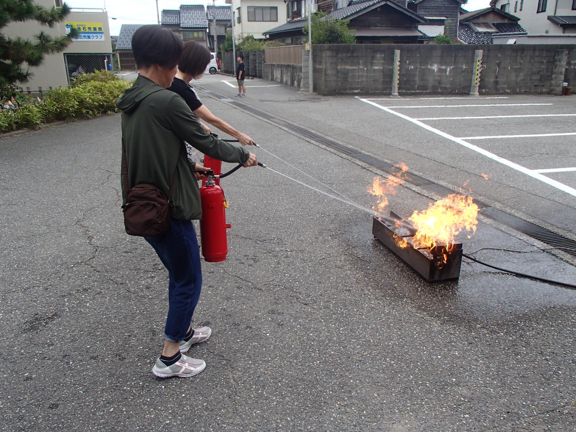 木造建築物密集地域における住宅防火指導