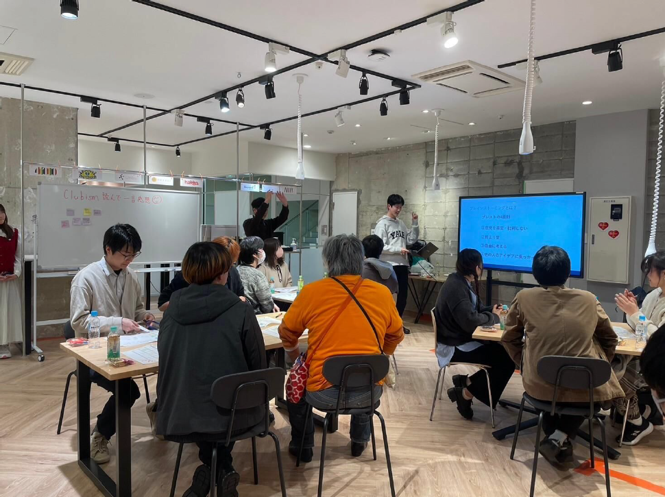 E7カフェ「寄せ書き思考」