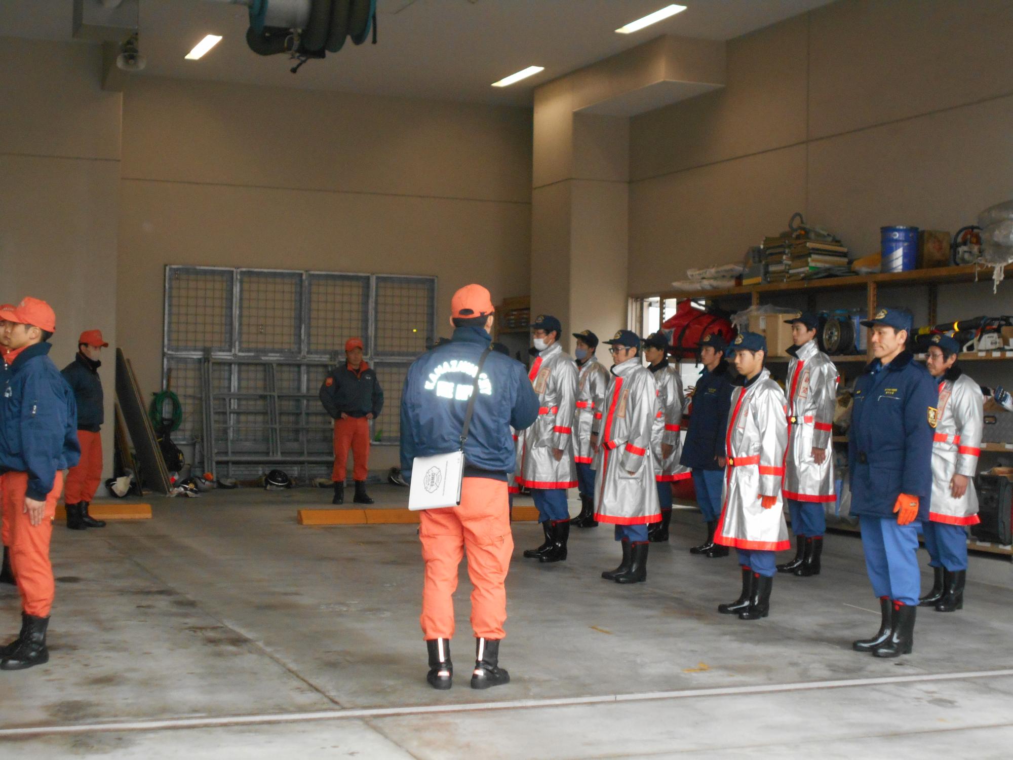 金沢市消防団初任者研修