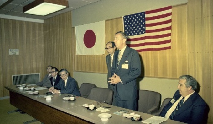 ディーボルド金沢・バッファロー姉妹都市委員会長が来訪